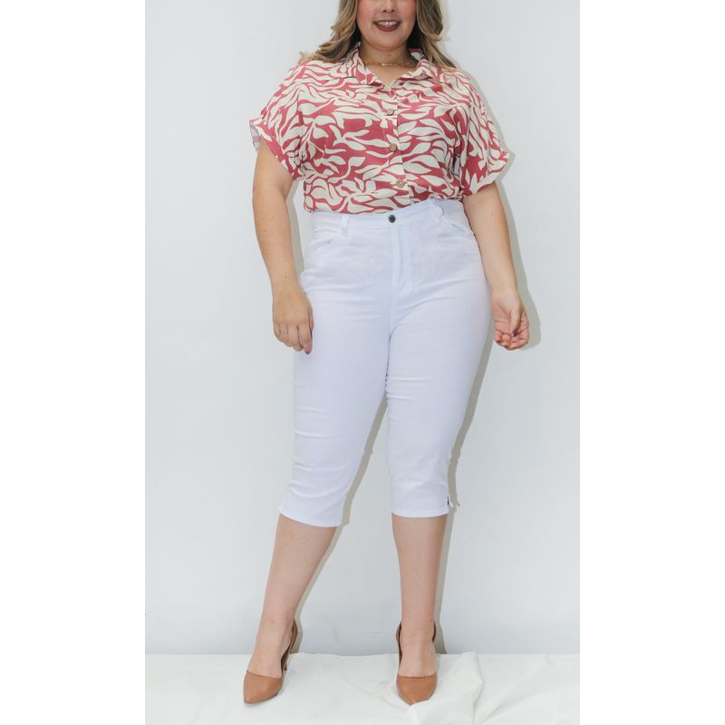 L Y H - Capri Para Mujer Blanco Marca L&H