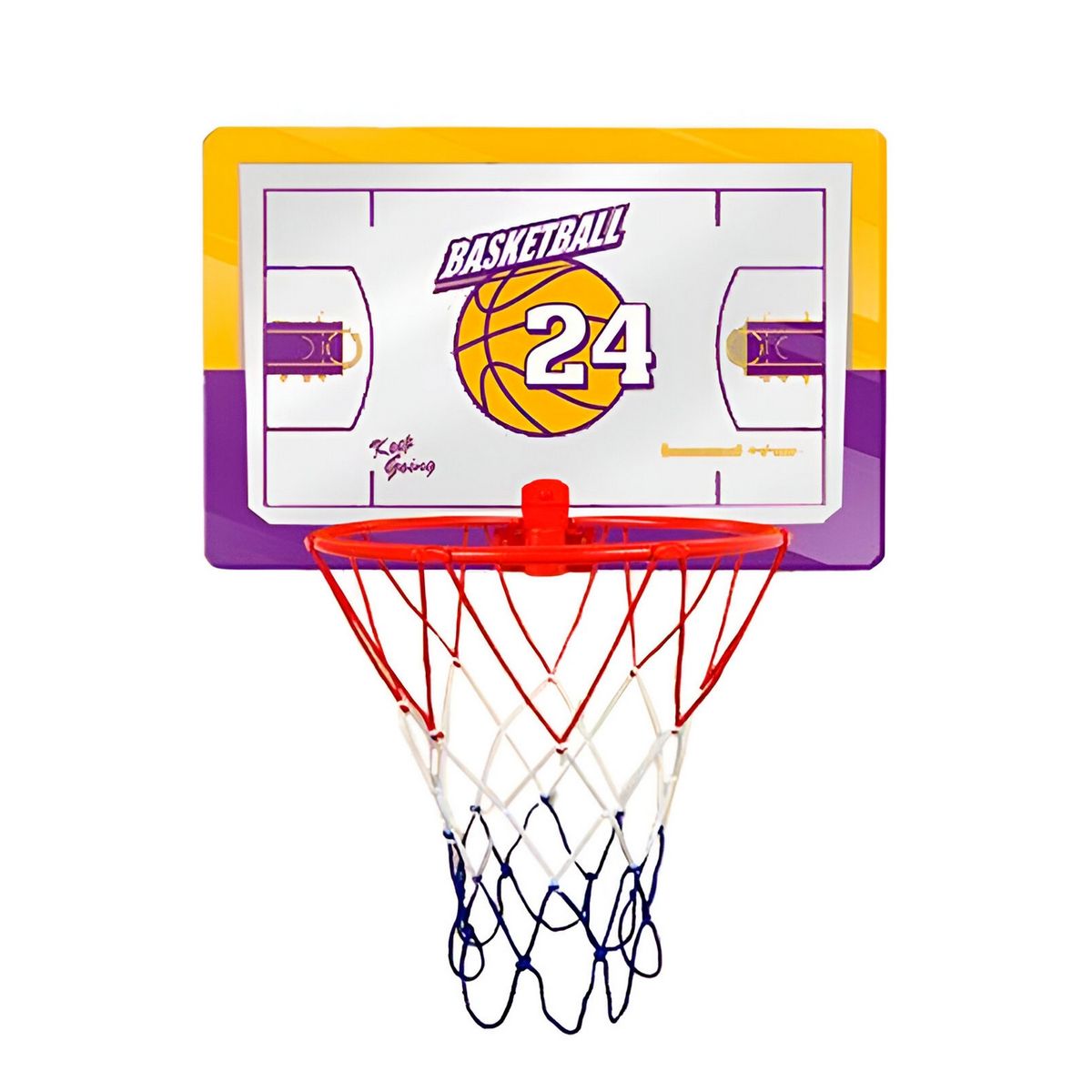 GENERICO - Cancha Canasta Baloncesto Basketbal Basquet Pared + Balon