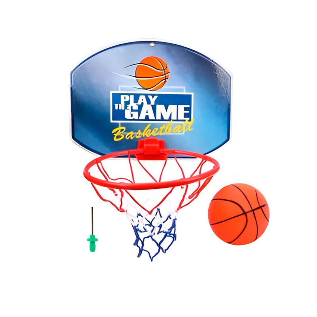 GENERICO - Cancha Canasta Baloncesto Niño Basketbal Pared + Balon