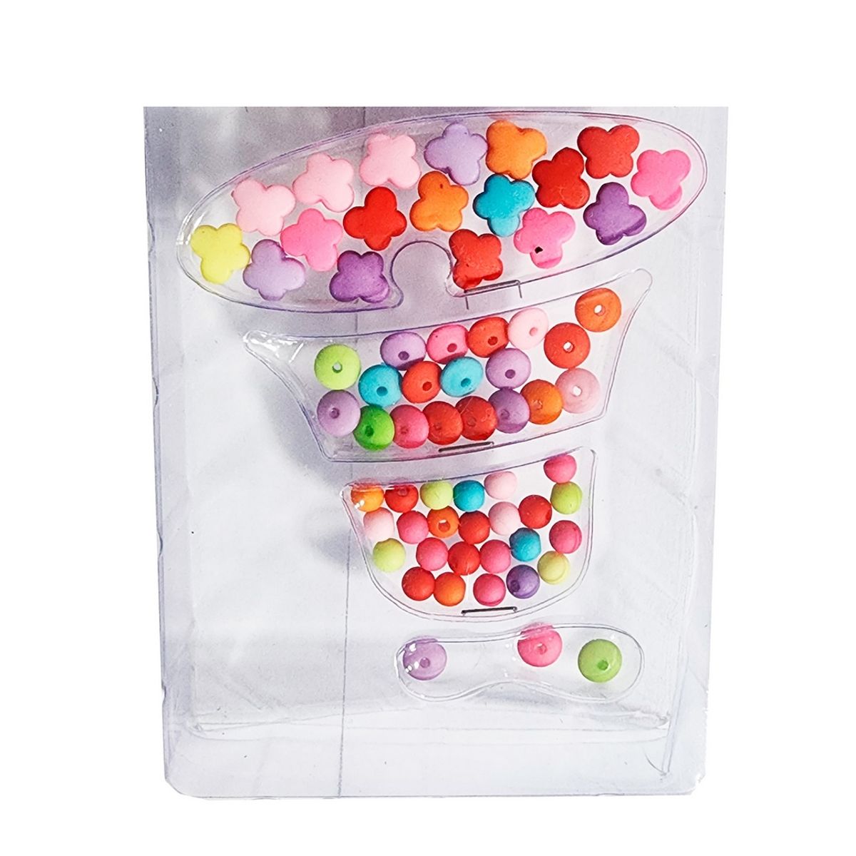 GENERICO - Set Kit Hacer Pulseras Collares Niña Style Pedreria Cono