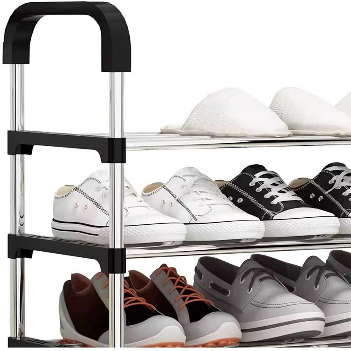 GENERICO - Zapatero 6 niveles Organizador Hogar Estante Multifuncional