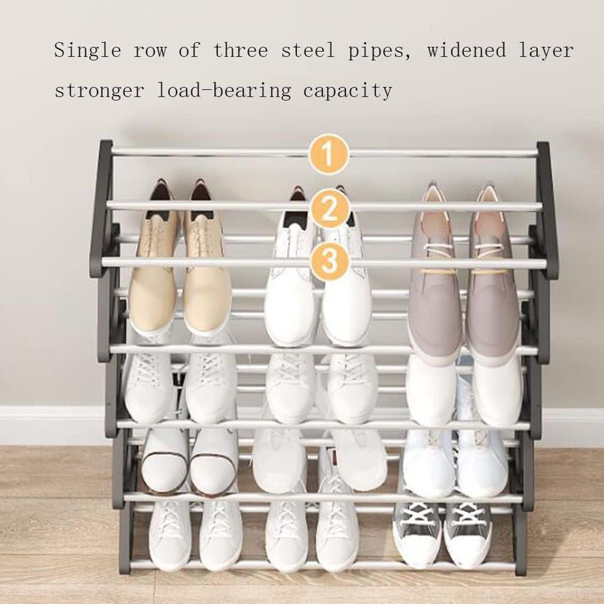 GENERICO - Zapatero 5 niveles Organizador Hogar Estante Multifuncional