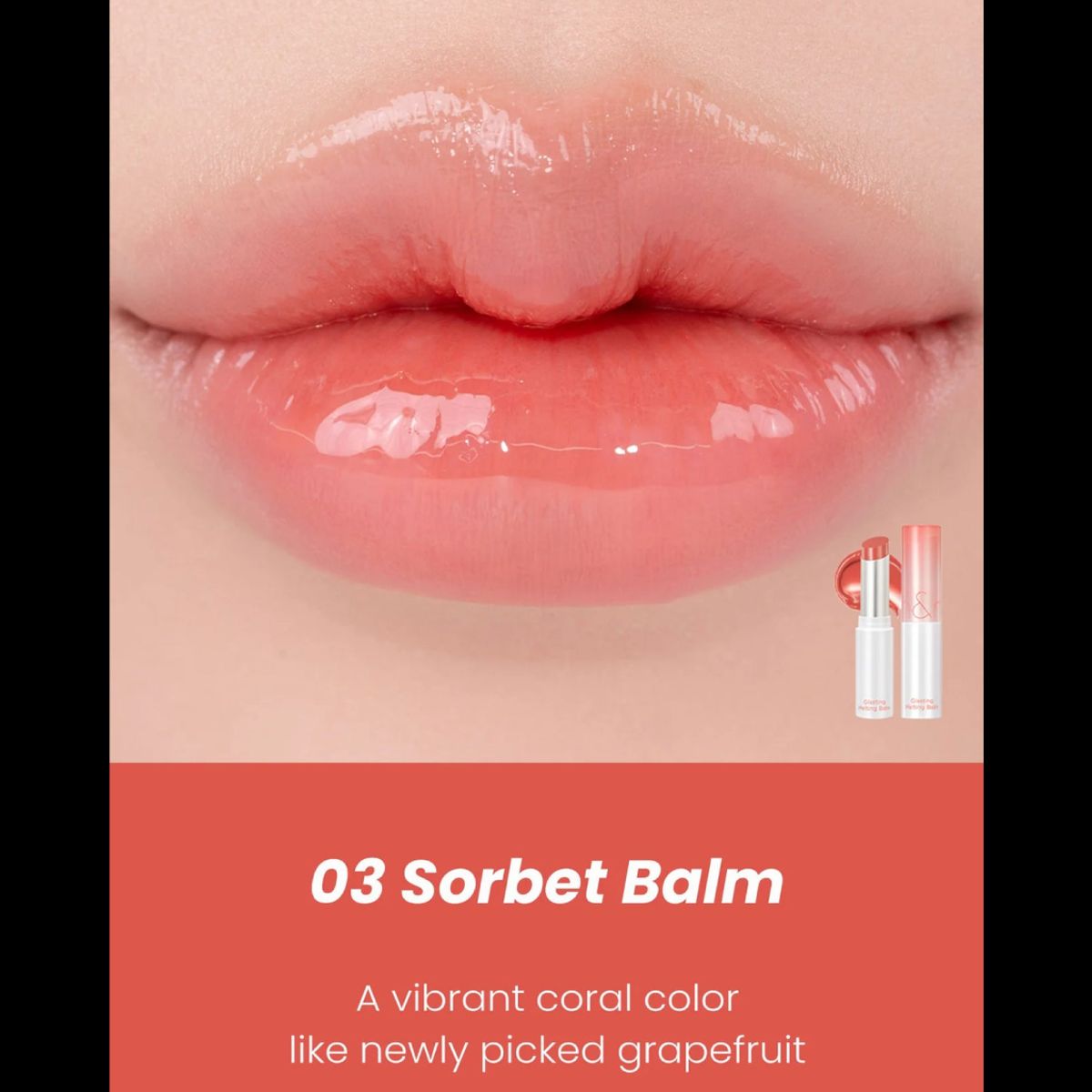 ROM&ND - Glasting Melting Balm 03 SORBET BALM Labial