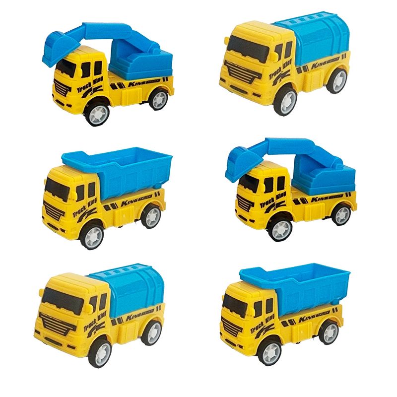 GENERICO - Camiones Vehiculos De Construccion De Cuerda Juguete Niño
