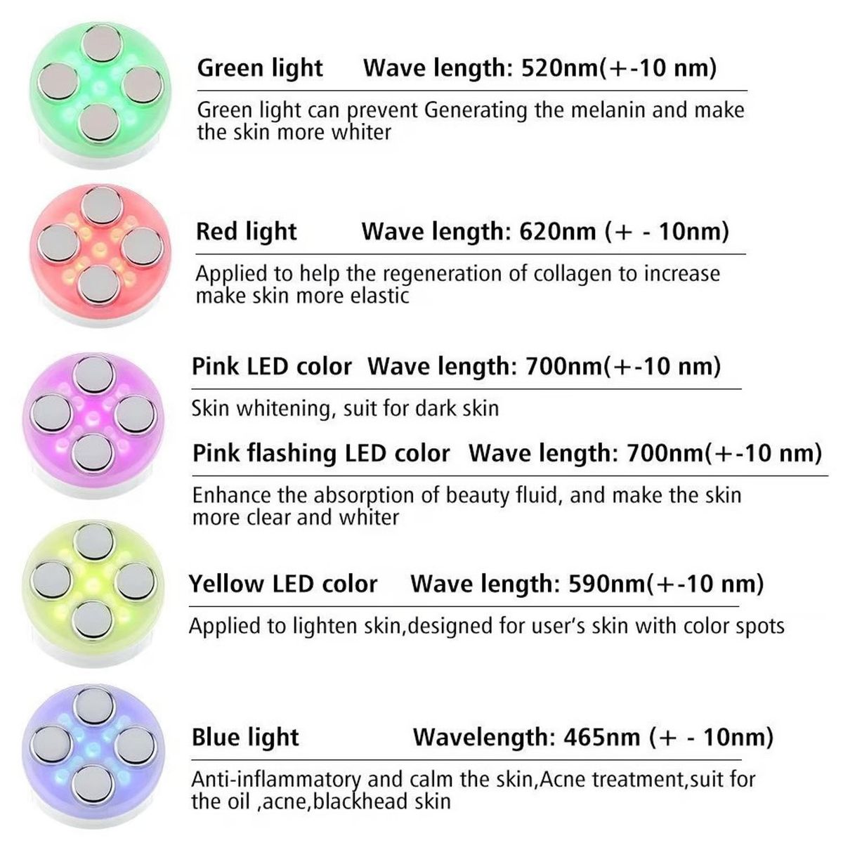 GENERICO - RADIOFRECUENCIA FACIAL LED