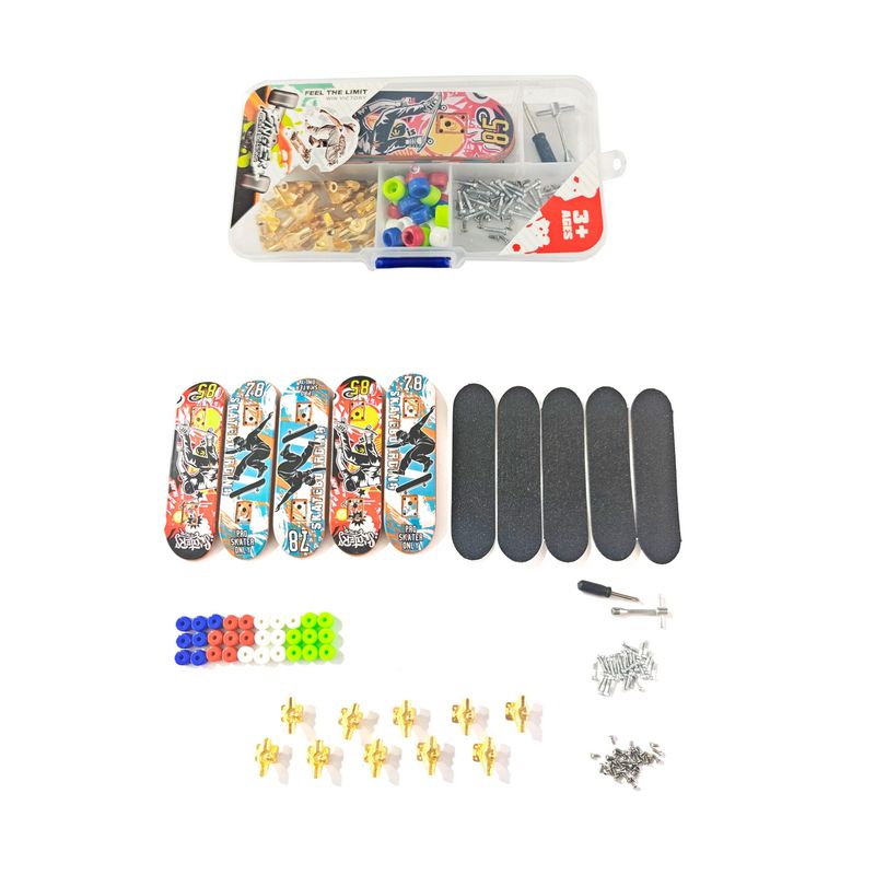 GENERICO - Patinetas Dedos Personalizable Mini Coleccion Juguete Niños