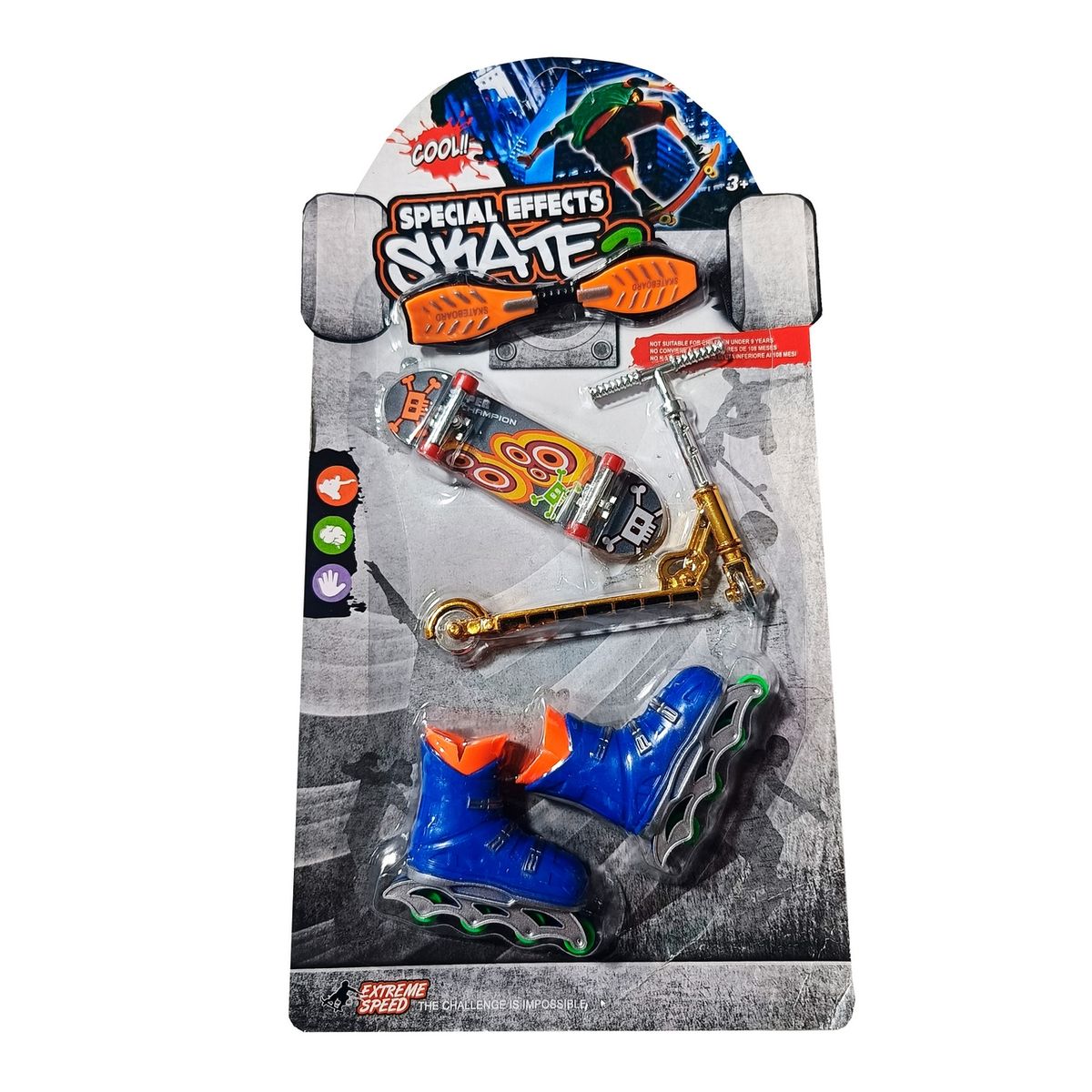 GENERICO - Patineta Patin  Patines Skate Mini Coleccion Juguete Niños