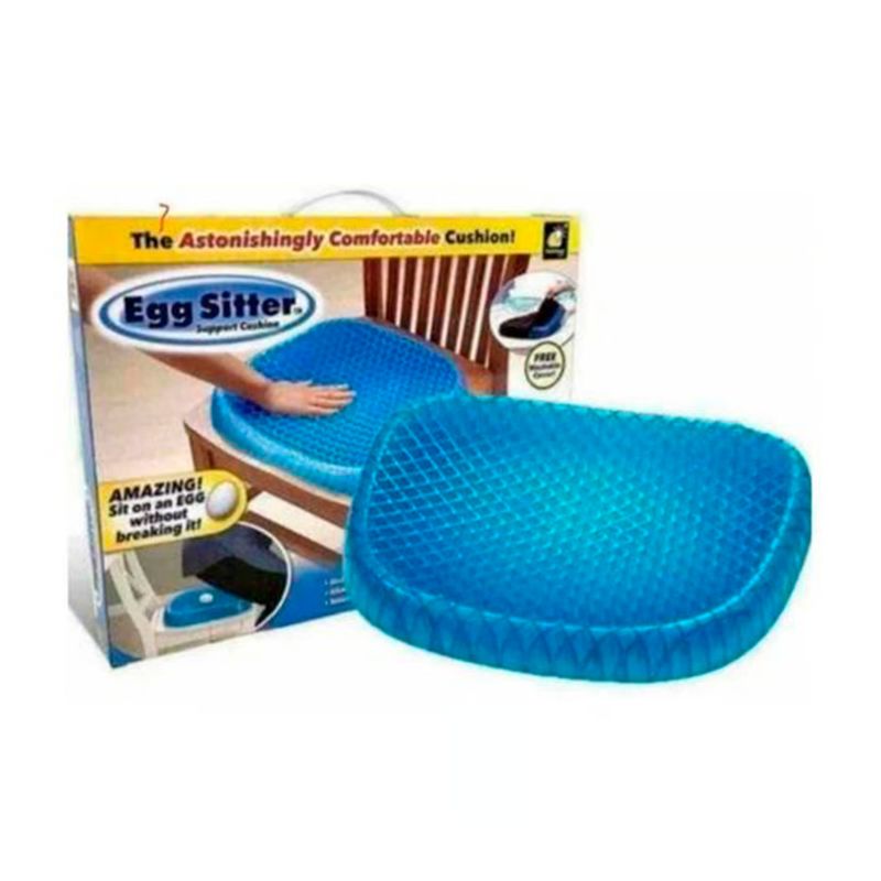 GENERICO - Cojín Almohada Para Silla Asiento En Silicona Ergonomico
