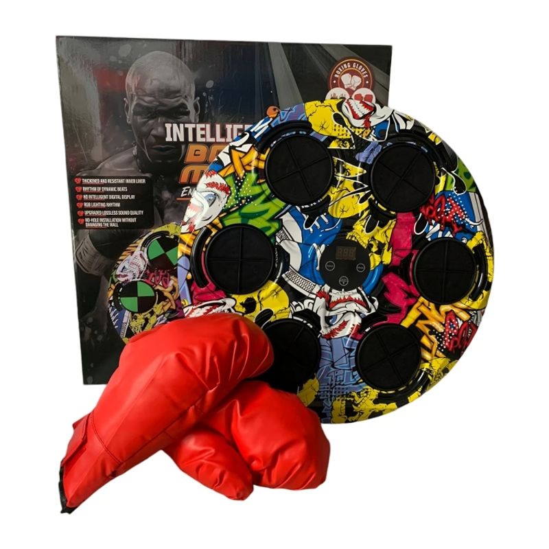 GENERICO - Máquina De Boxeo Musical Inteligente Con Guantes
