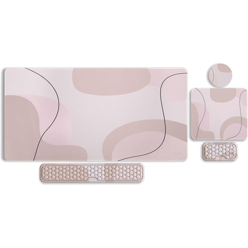 GEF - Apoya Muñecas Pad Teclado Mouse Kit Ergo Memoryfoam Original