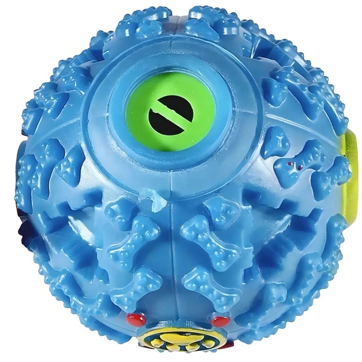 GENERICO - Pelota Dispensador De Comida Para Mascotas - AZUL