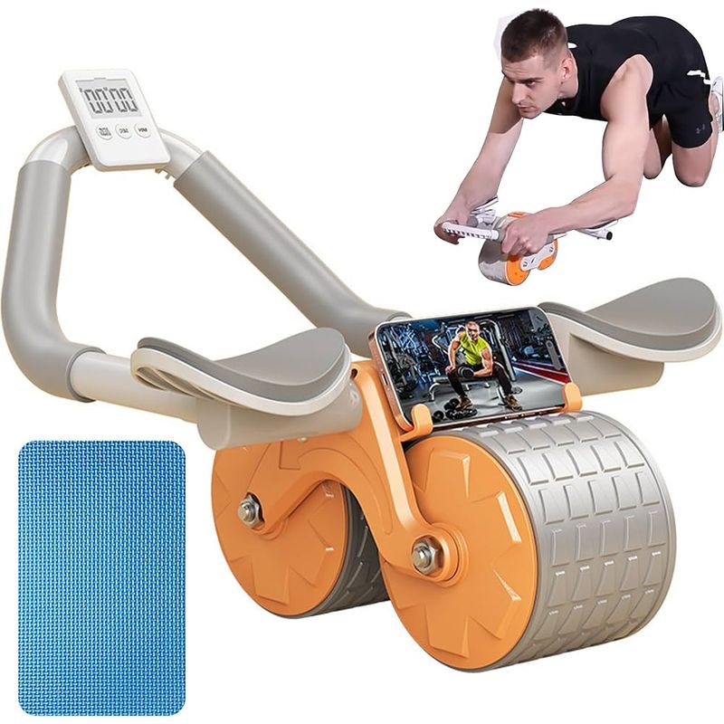 GENERICO - Rueda Abdominal Rodillo Para Ejercicios Con Temporizador