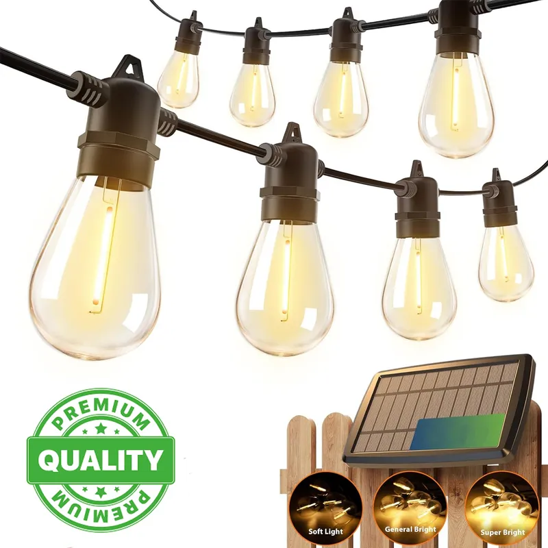 ONE PIXEL - Guirnalda Luces Solar 7,5mt Exterior + 10 Ampolletas One Pixel