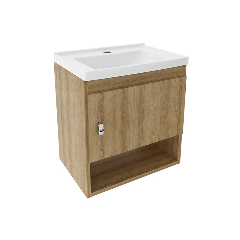 MUEBLES 2020 - Mueble de baño con lavamanos Linz Almendra