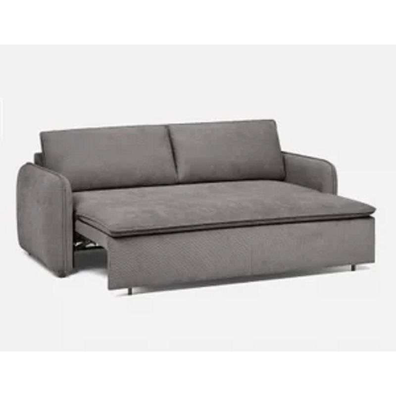 SOFA MARKET - Sofa Cama Cajon Max 3 Puestos Tela Gris
