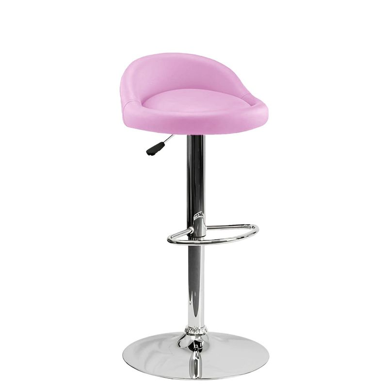 GENERICO - Silla Bar Butaco Alta Giratoria Barra Bar Cocina Refsantana Lila