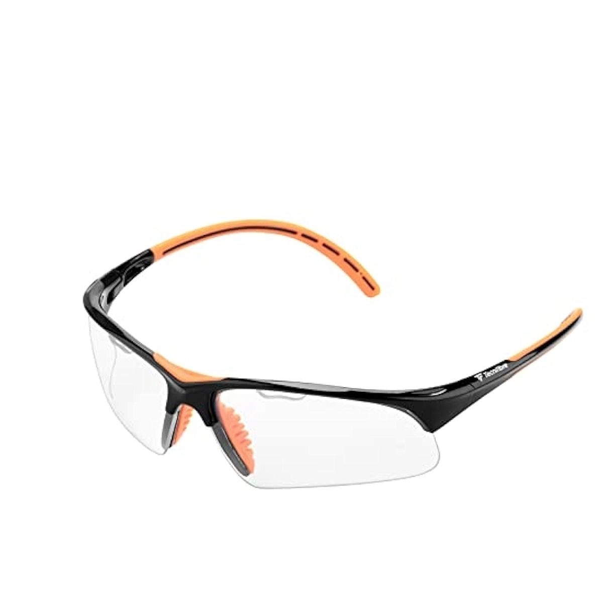 TECNIFIBRE - GAFAS DE SQUASH NEGRO-NARANJA
