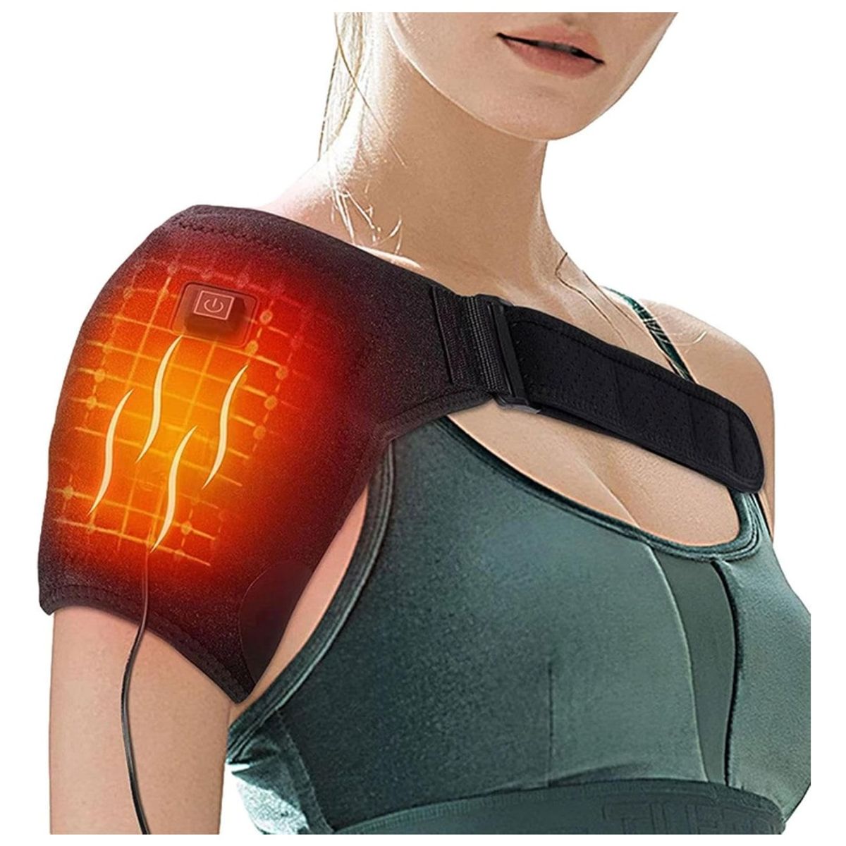 GENERICO - Almohadilla Hombrera Térmica Para Calentar Hombros Eléctrica