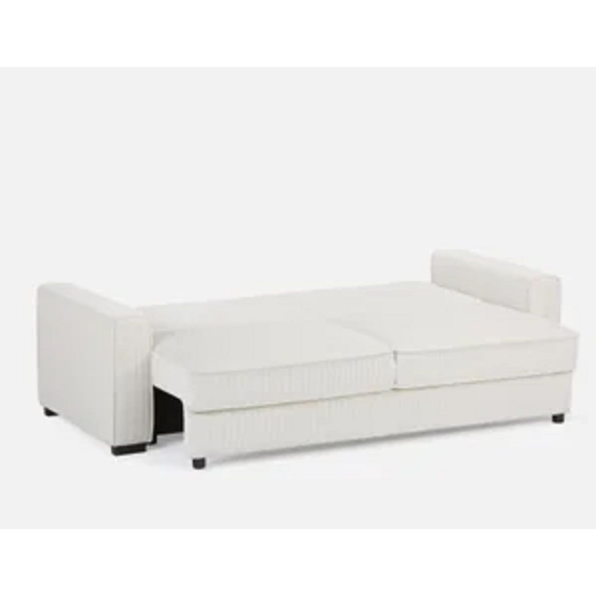SOFA MARKET - Sofa Cama Cajon Sam 3 Puestos Tela Crudo