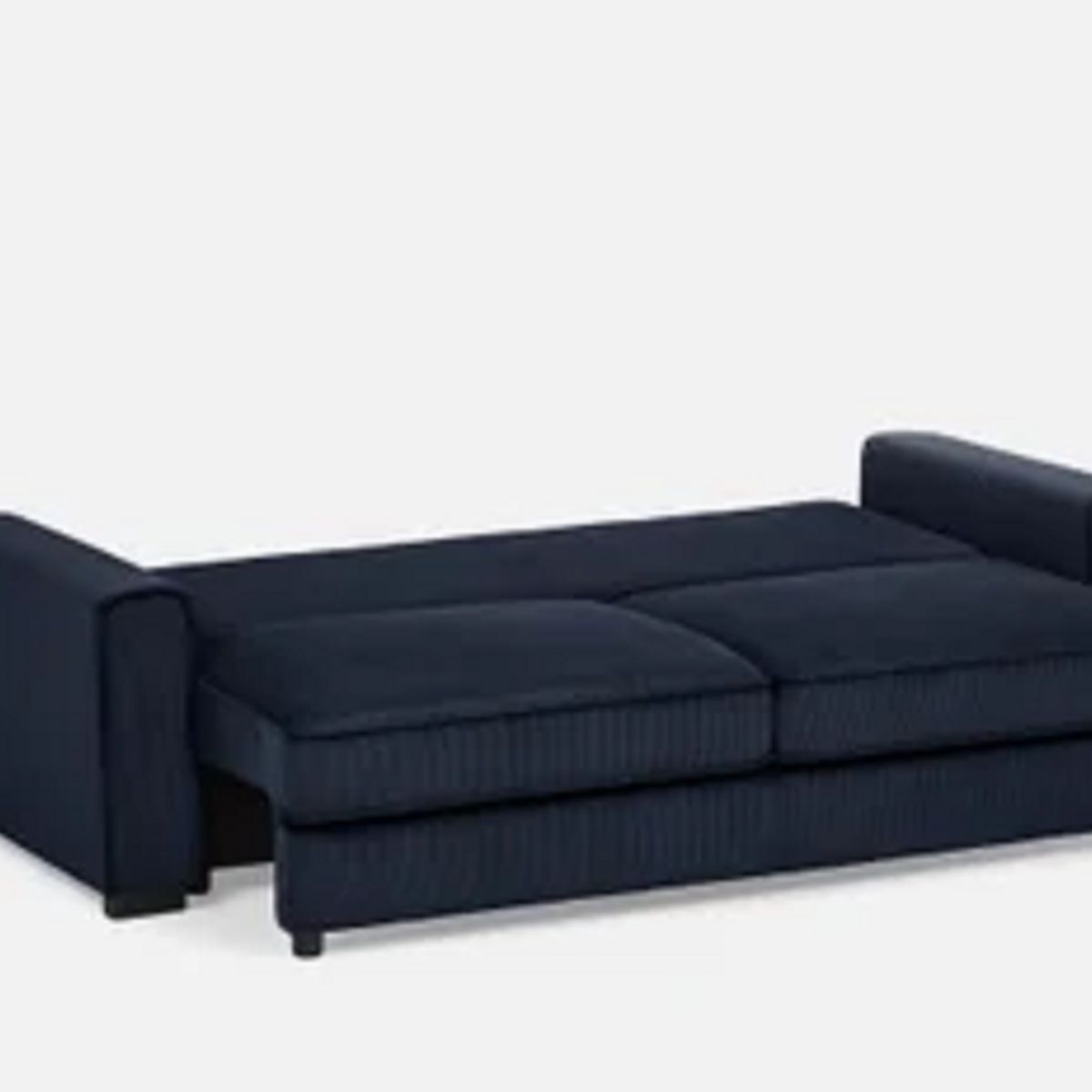 SOFA MARKET - Sofa Cama Cajon Sam 2 Puestos Tela Azul