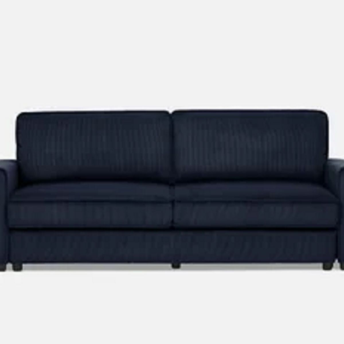 SOFA MARKET - Sofa Cama Cajon Sam 2 Puestos Tela Azul