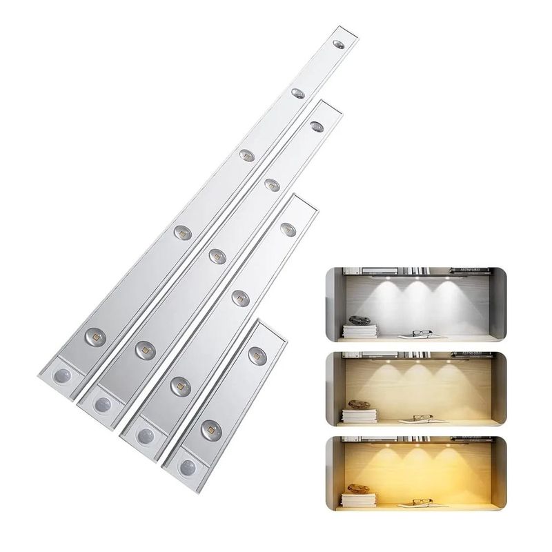 MILOPTS - Lámpara Luz LED Recargable 40 cm Inalámbrica Multifuncional