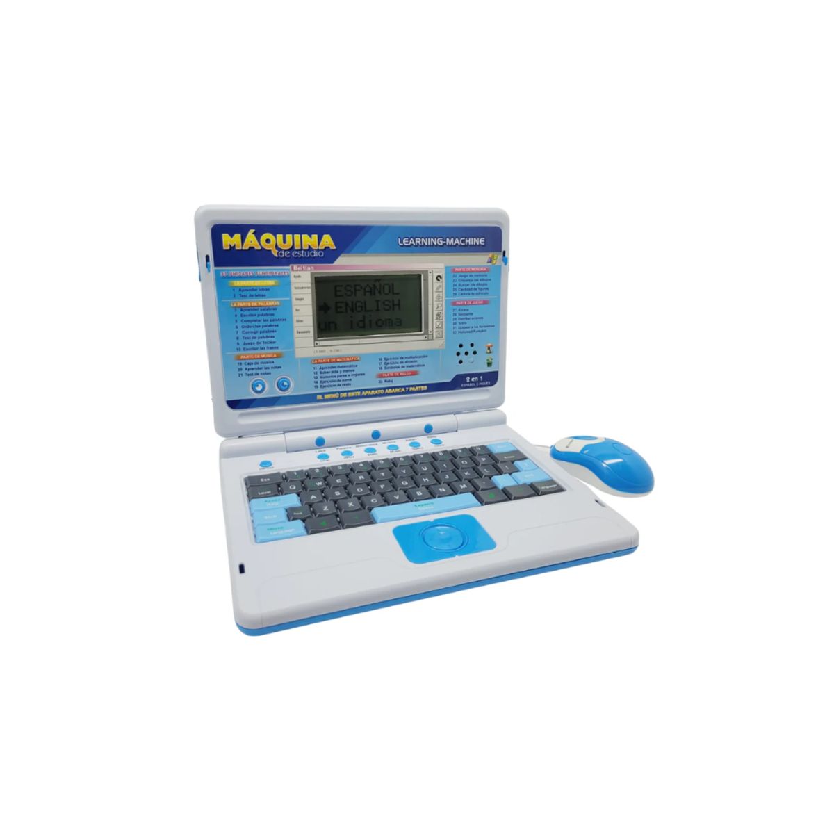 GENERICO - Laptop 8006 Computadora Didáctica Para Aprendizaje Infantil