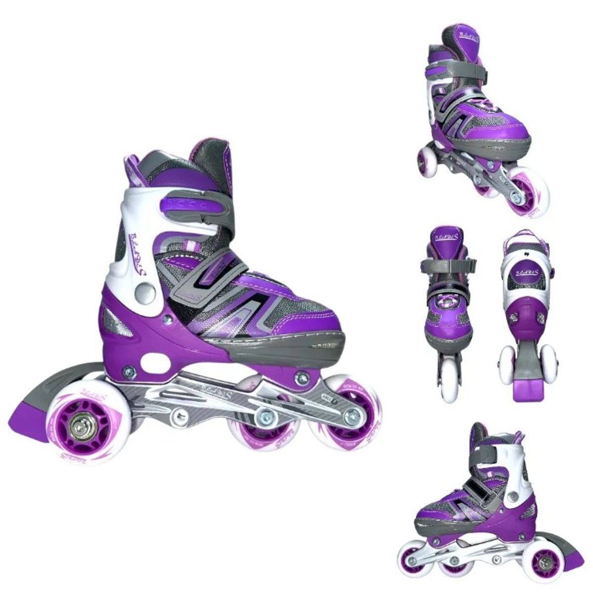 SPORT RUNNER - kit Patines semiprofesionales Blades Semiprofesionales Morado