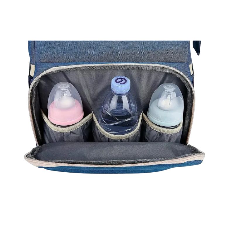 GENERICO - Pañalera Multifuncional Bolso Bebe Cambiador Plegable