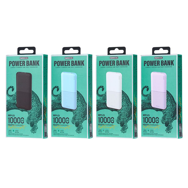 REMAX - Power Bank  Remax Carga Rapida RPP-23 10000mAh