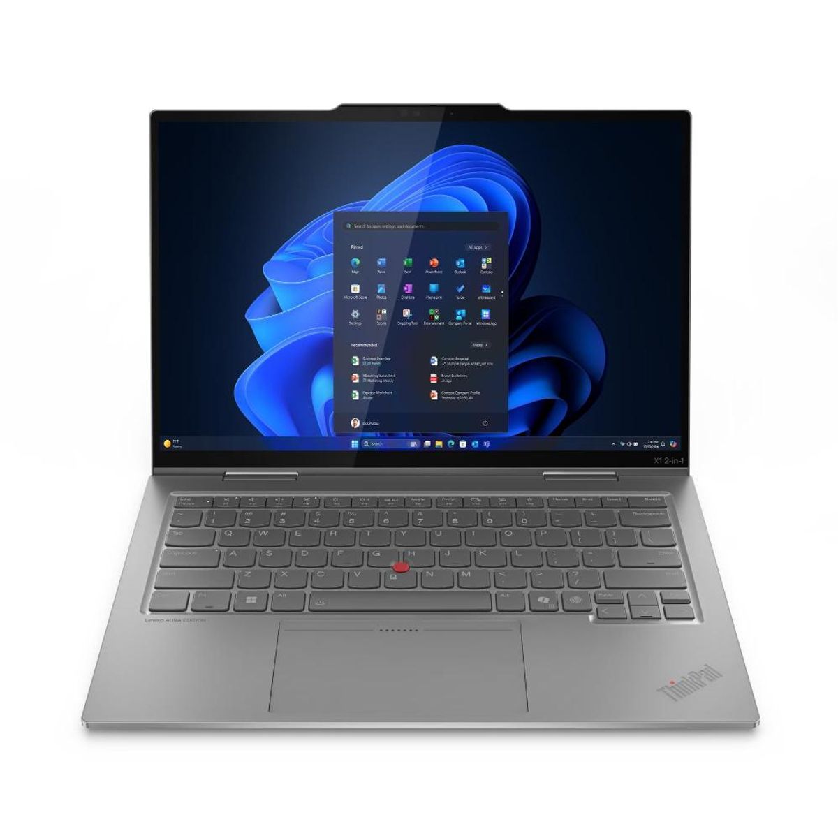 LENOVO - Portátil Lenovo ThinkPad X1 2 en 1 G10 Core Ultra 7 32GB 1TB - Gris