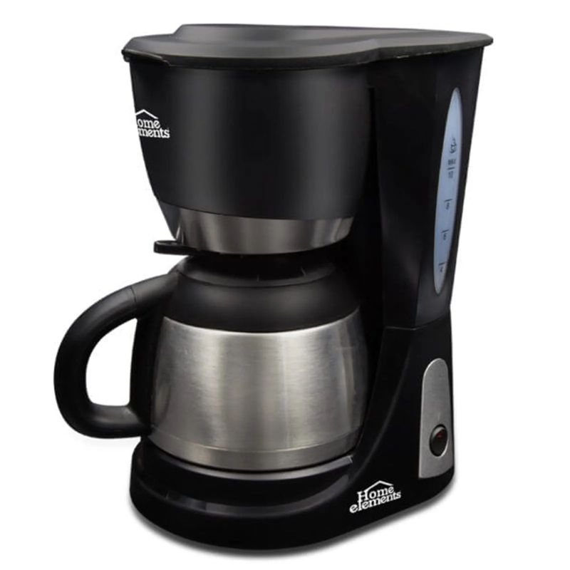HOME ELEMENTS - Cafetera Eléctrica Home Elements He-vai10 Acero 10 Tazas