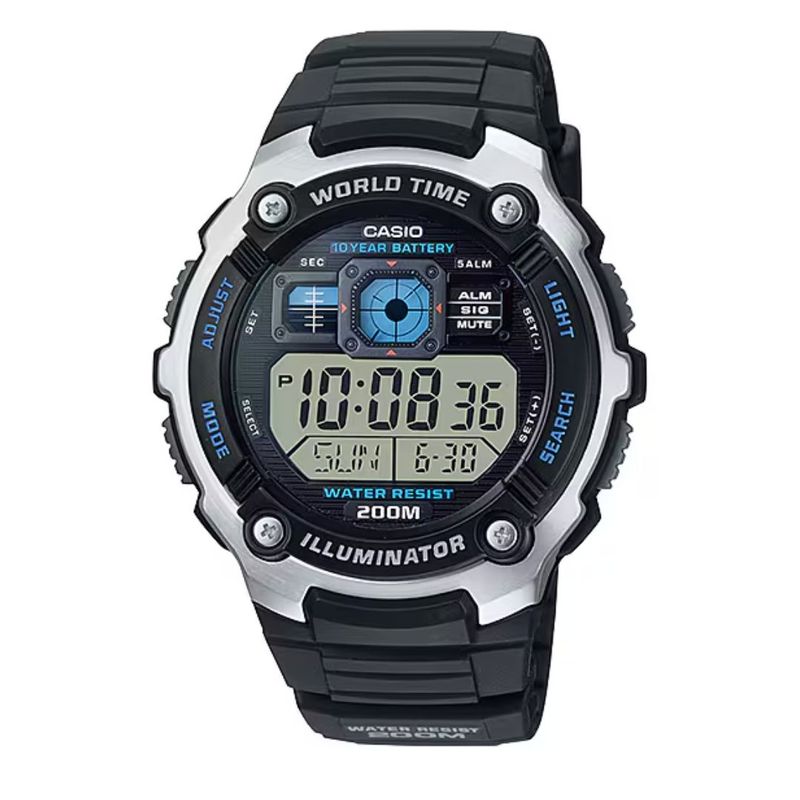 CASIO - Reloj Casio Modelo AE-2000W-1A Diseño Deportivo