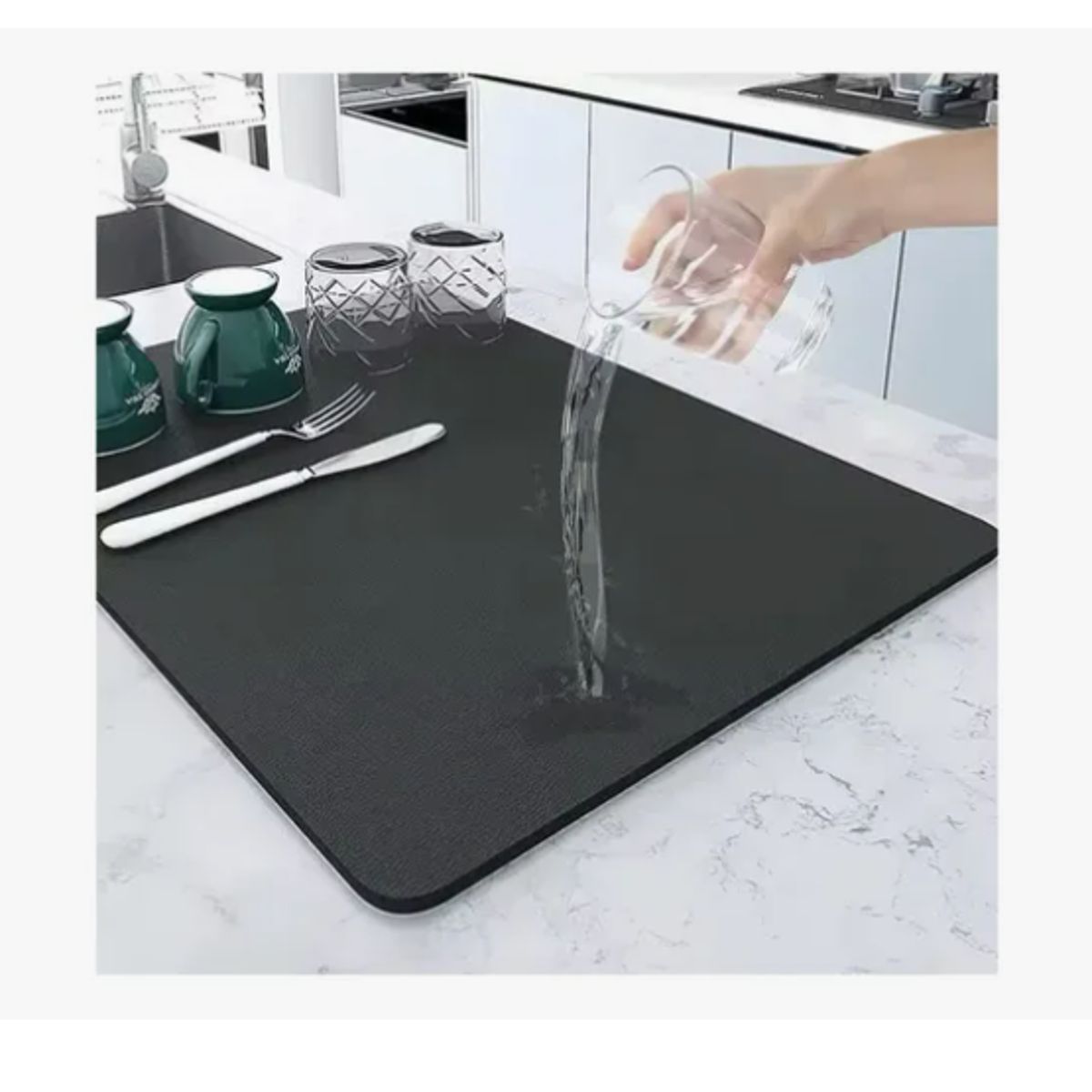 INNOVA - Alfombra Mini Para Cocina Hogar Absorbente De Agua Platero Anti Hongos