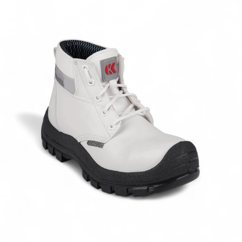 GENERICO - Botas De Seguridad Indiana Monza Blanca Tridensidad Kondor
