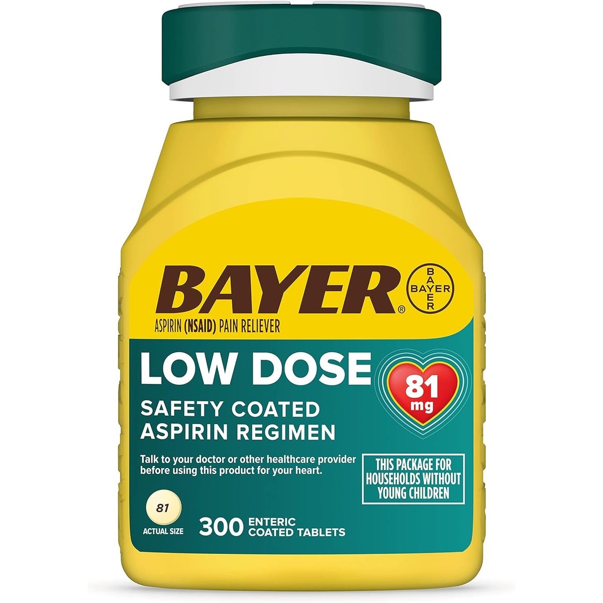 BAYER - Aspirinas low dose bayer