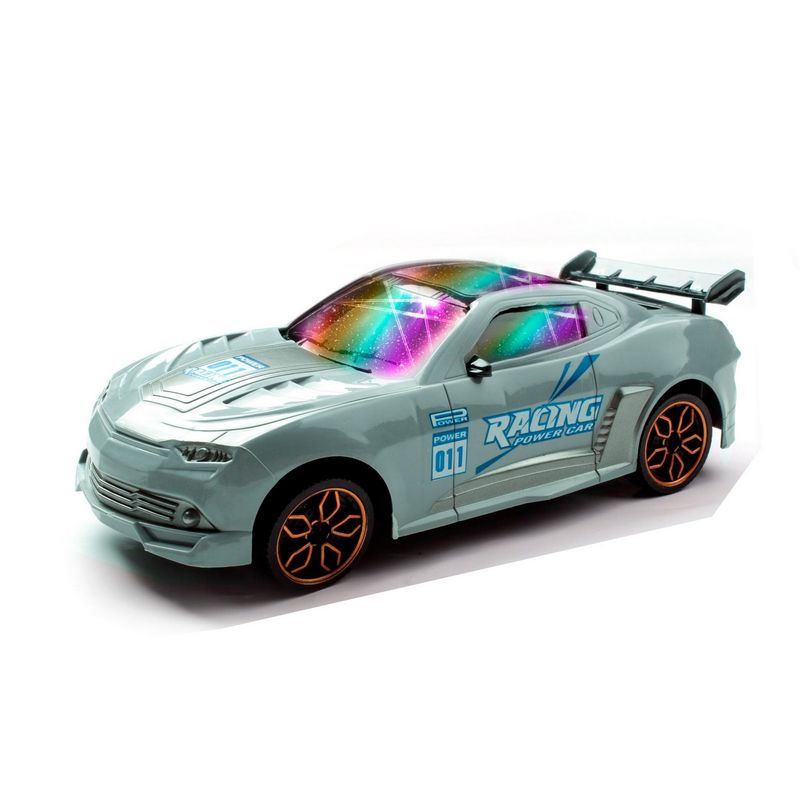 GENERICO - Carro Policia Luces Sonido Recargable Juguete Niños