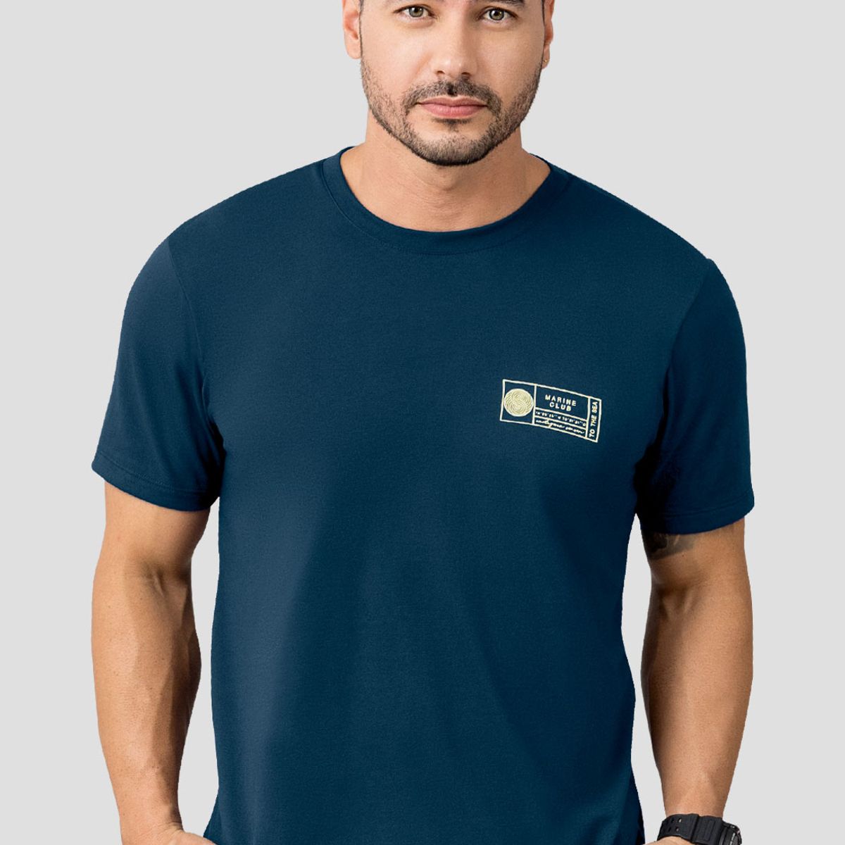 MARKETING PERSONAL - Camiseta Hombre Azul Profundo Mp 110526