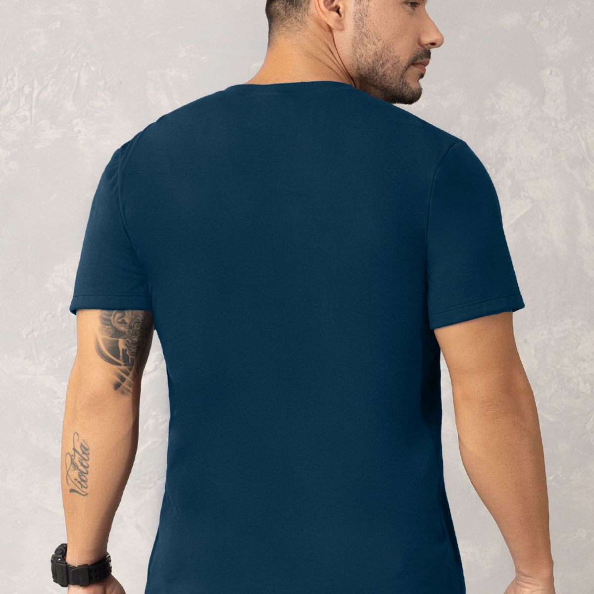 MARKETING PERSONAL - Camiseta Hombre Azul Profundo Mp 110526