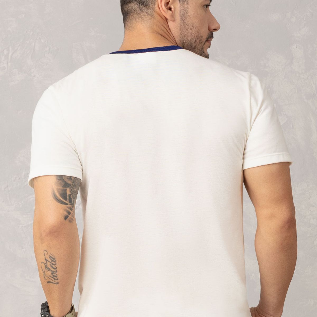 MARKETING PERSONAL - Camiseta Hombre Crema Mp 110530