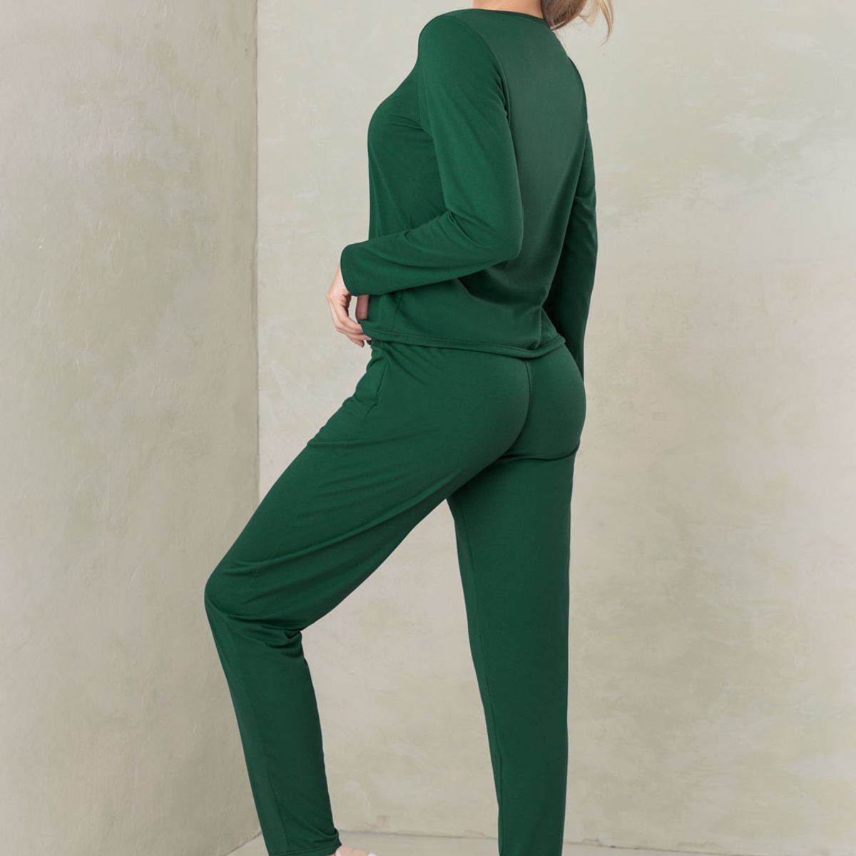 FORMAS INTIMAS - Conjunto Mujer Verde Pino Fi 110511