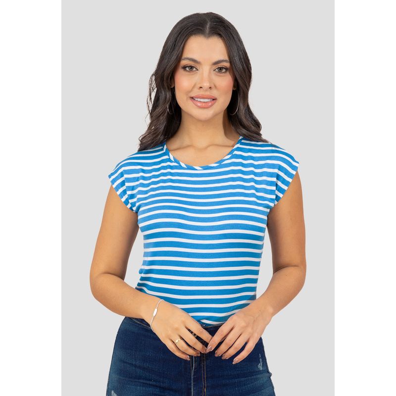 MARKETING PERSONAL - Blusa Mujer Azul Mp 110433