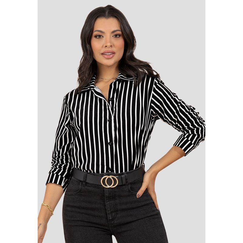 MARKETING PERSONAL - Camisa Mujer Estampado Mp 110432
