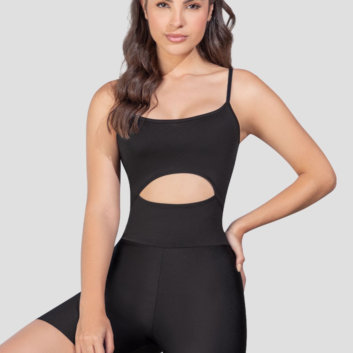 FORMAS INTIMAS - Enterizo Mujer Negro Fi 110509