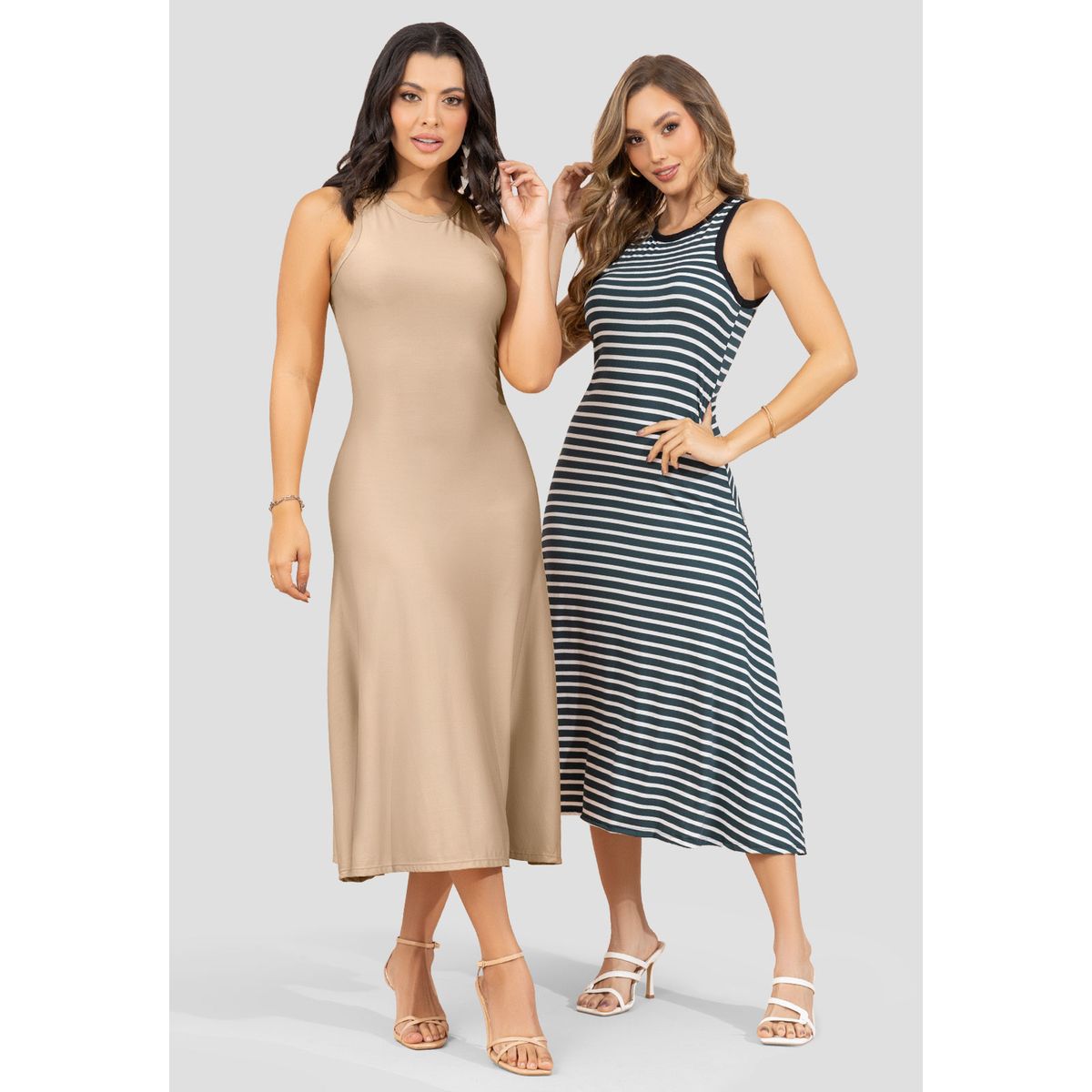 MARKETING PERSONAL - Vestido Paq X2 Mujer Multicolor Mp 110497