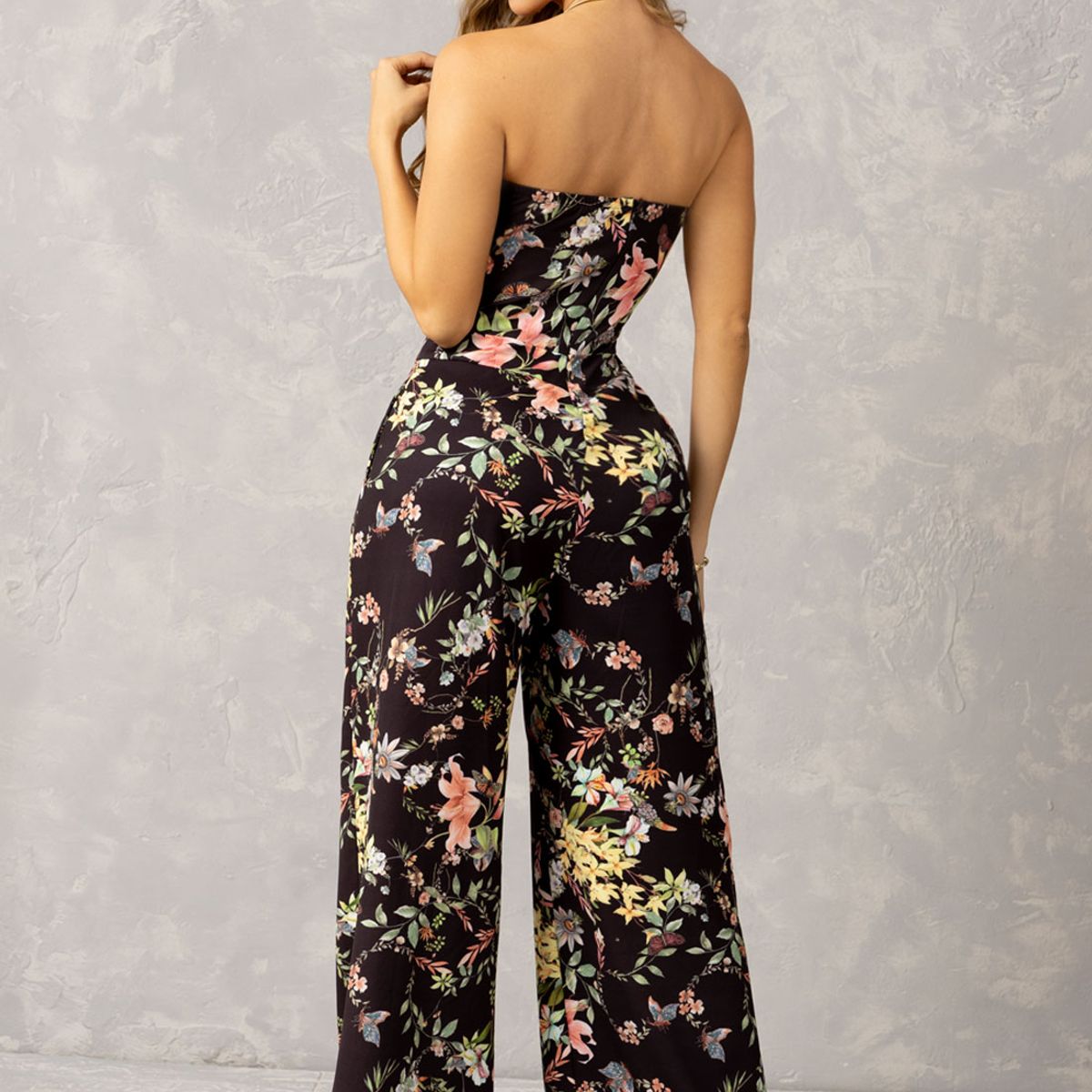 MARKETING PERSONAL - Enterizo Largo Mujer Estampado Mp 110421