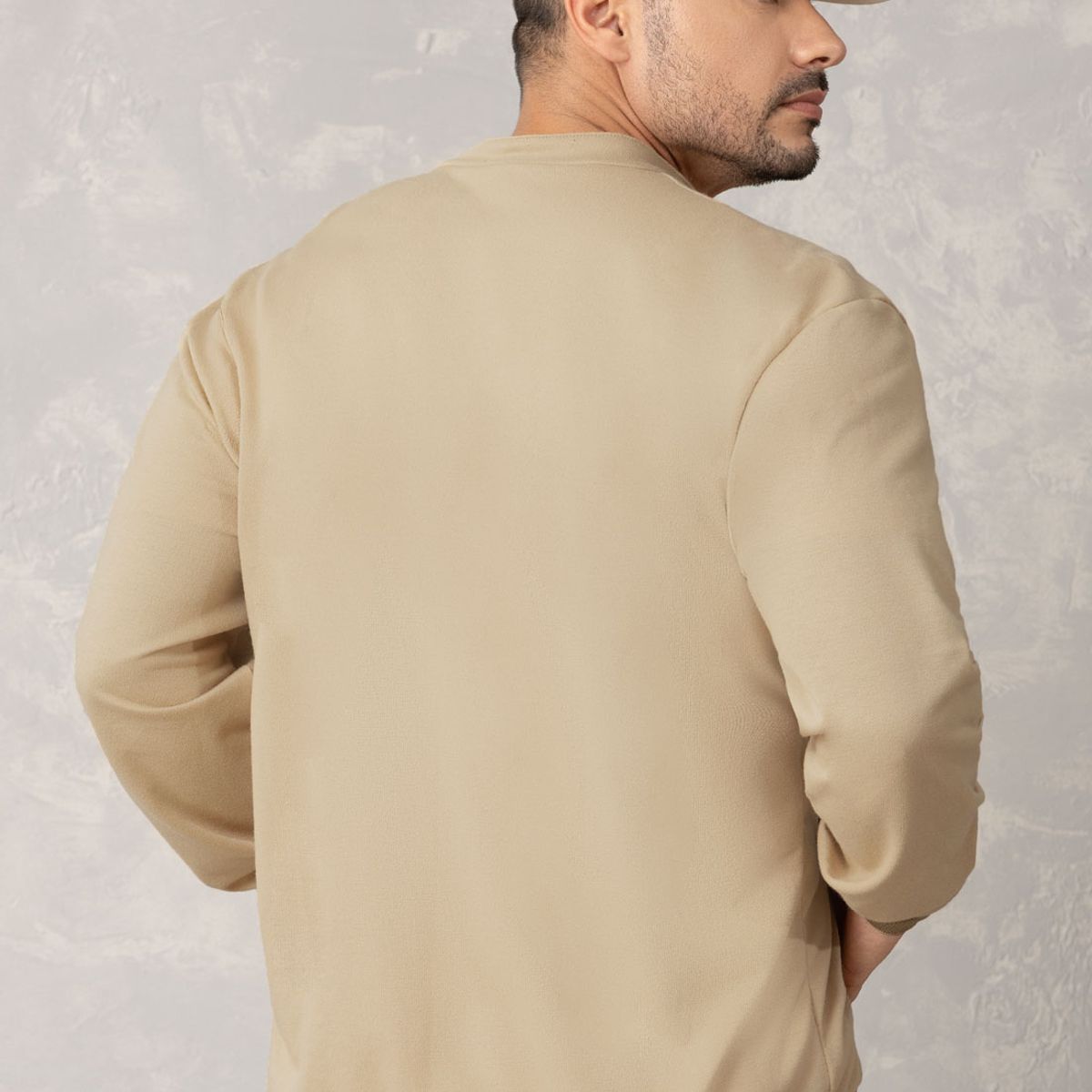 MARKETING PERSONAL - Buzo Hombre Latte Mp 110522