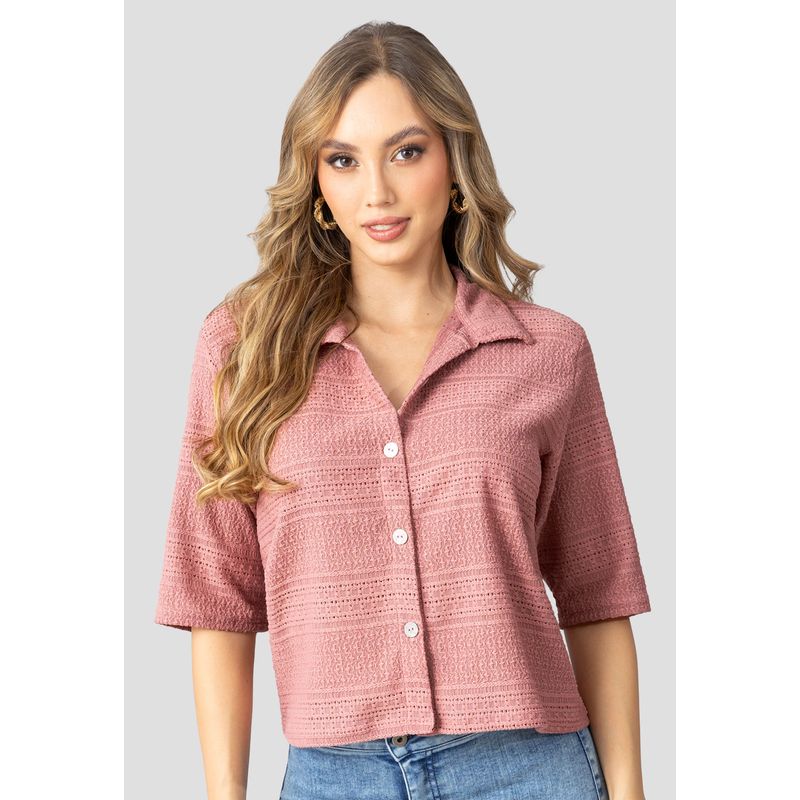 MARKETING PERSONAL - Camisa Mujer Palo De Rosa Mp 110504