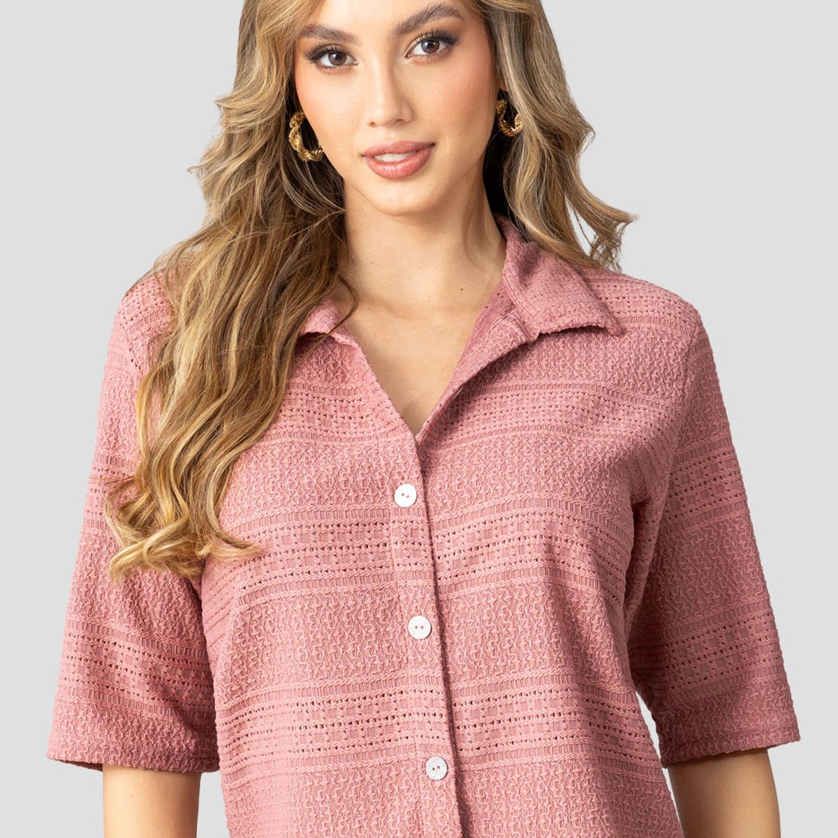 MARKETING PERSONAL - Camisa Mujer Palo De Rosa Mp 110504