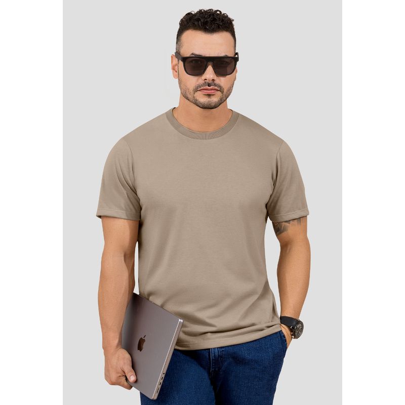 MARKETING PERSONAL - Camiseta Hombre Café Pardo Mp 110530